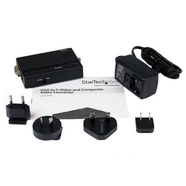 STARTECH CONVERTITORE VGA A COMPOSITO SVIDEO